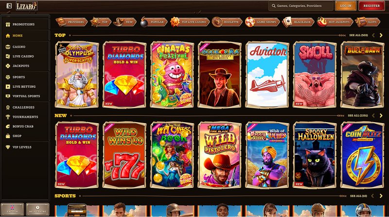 Best lizaro online casino in United Kigdom